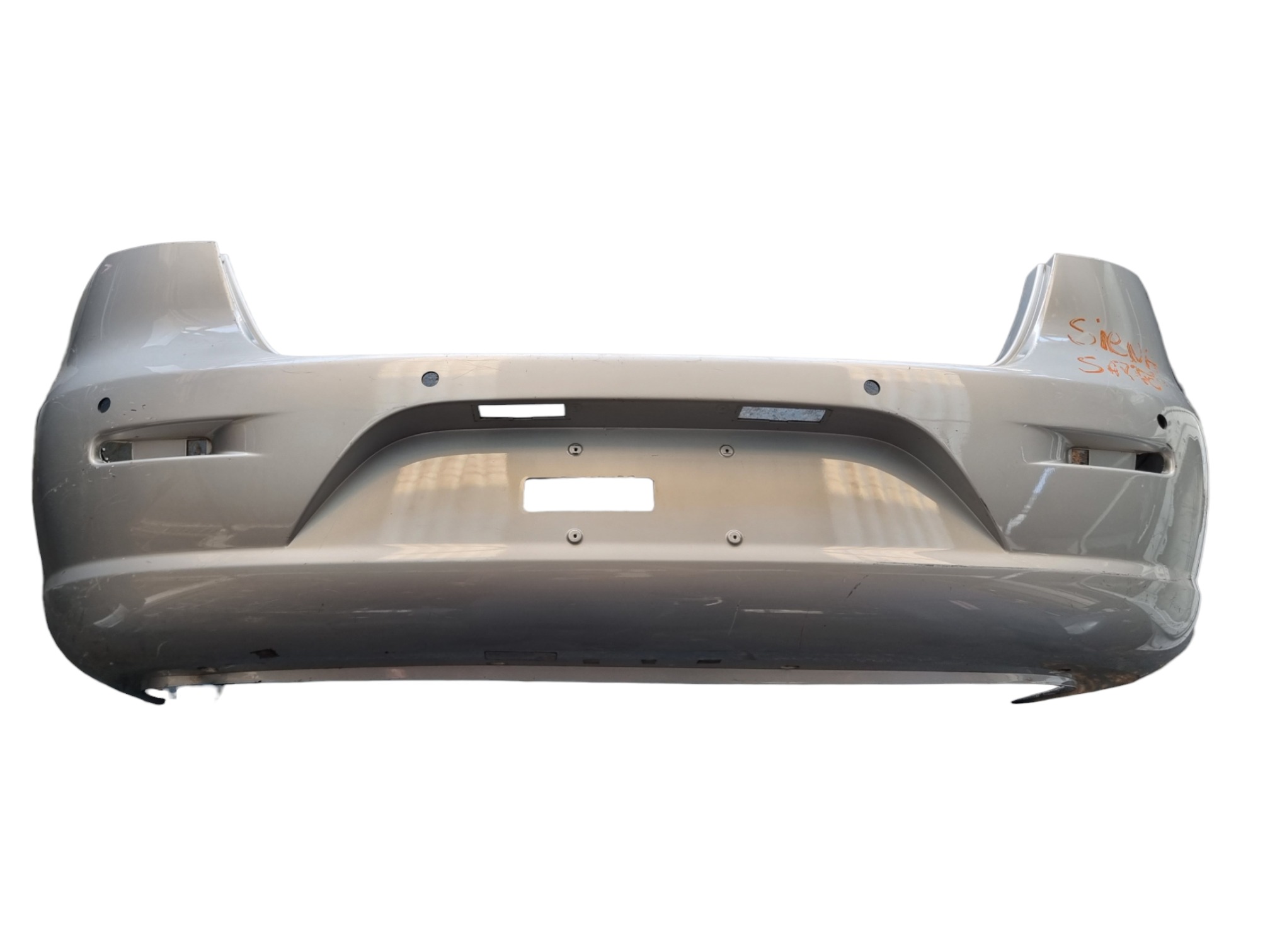 Parachoque Traseiro Fiat Siena 2008 2010 2014 Recuperado