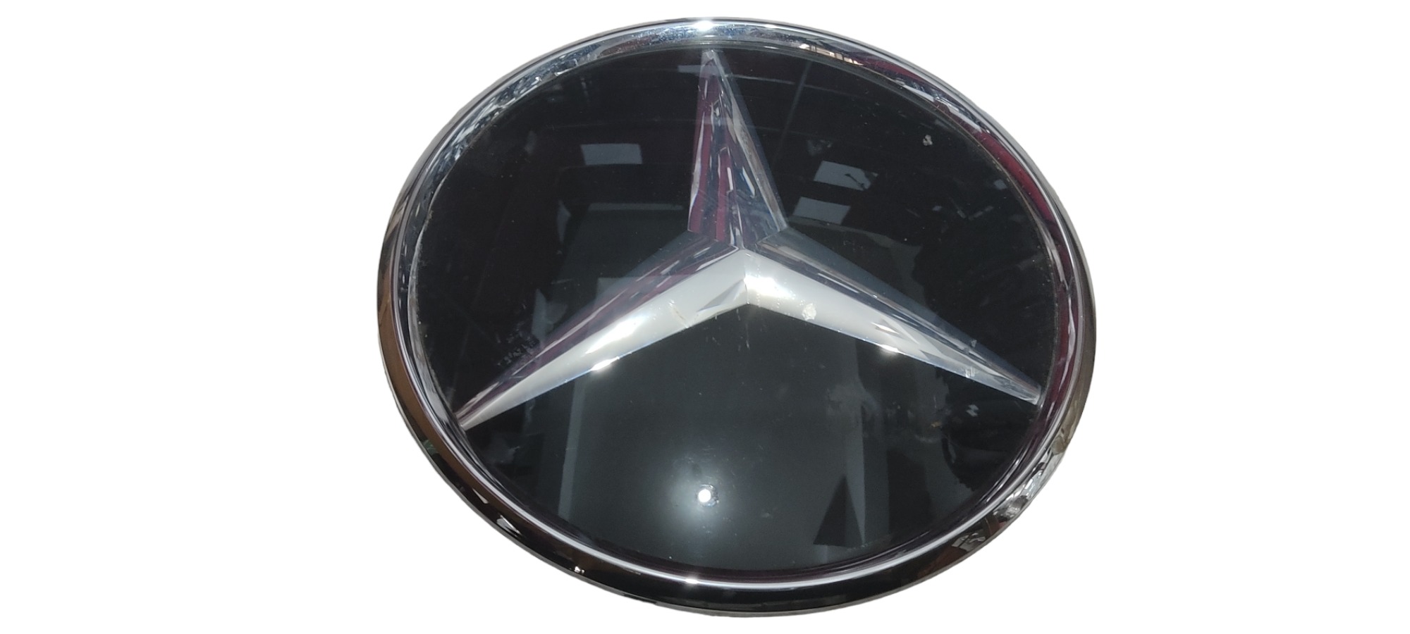 Emblema Da Grade Dianteira Mercedes Gle  Preto