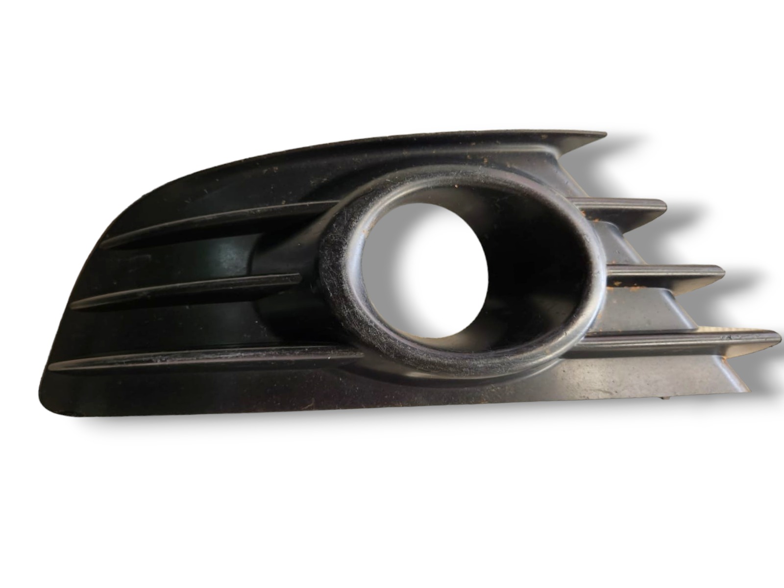 Moldura Milha Esquerda Citroen C4 Pallas Hatch 2008 2012 Preto Esquerdo