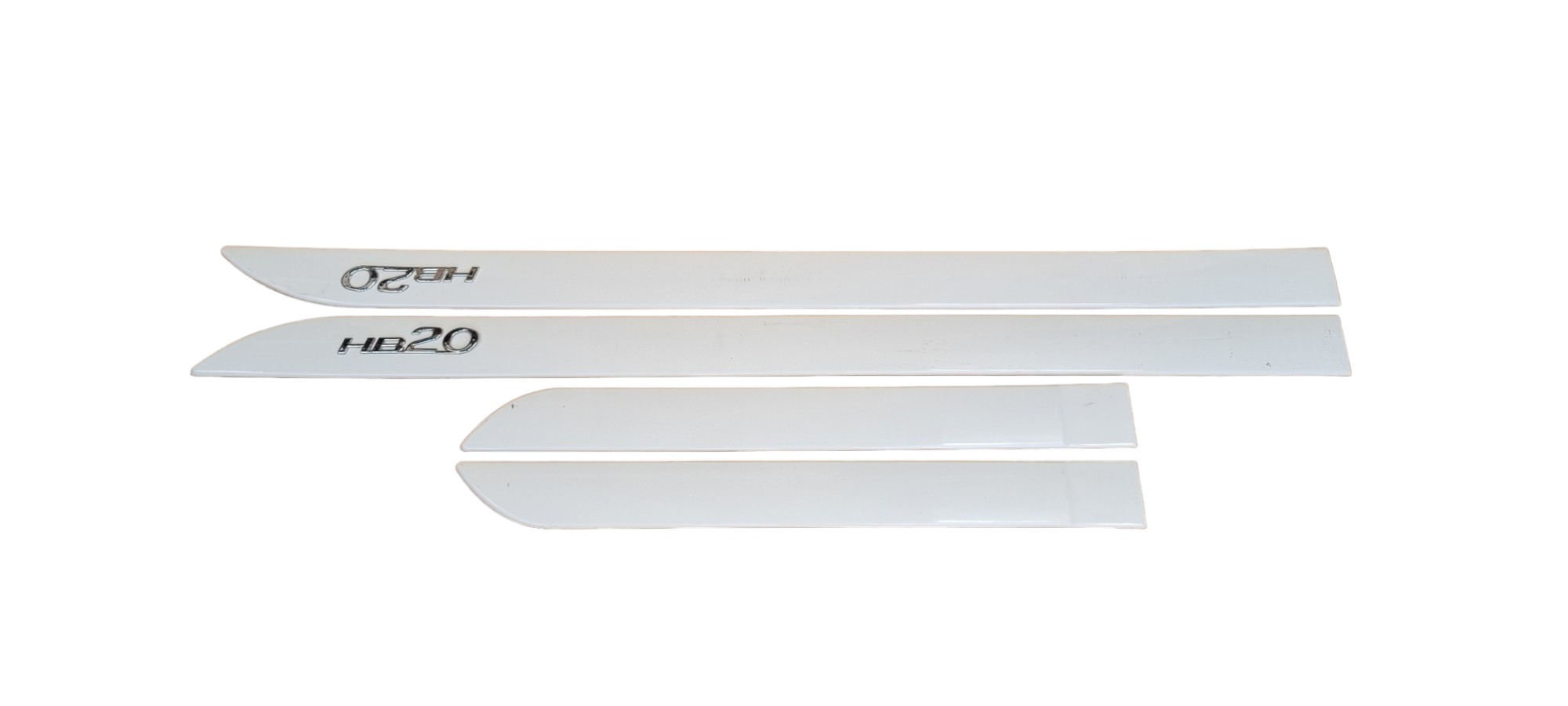 Friso Lateral Hyundai Hb20 Branco Branco