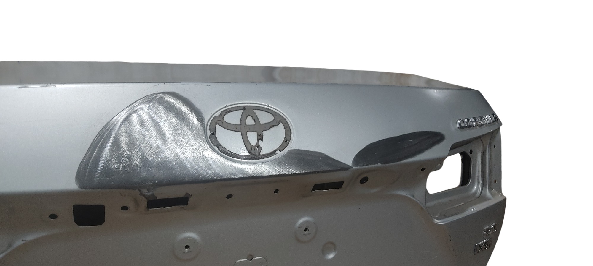 Toyota Corolla Traseira Tampa Prata  2016 2017 2018 2019  Prata 5