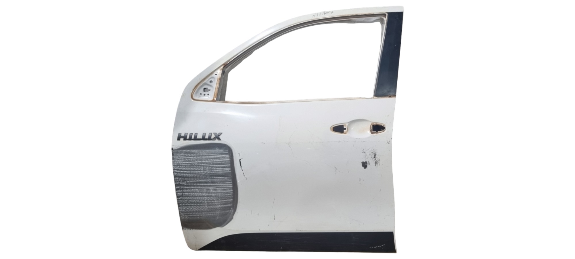 Porta Dianteira Esquerda Toyota Hilux 2017 Recuperada  Dianteira Esquerdo Branco