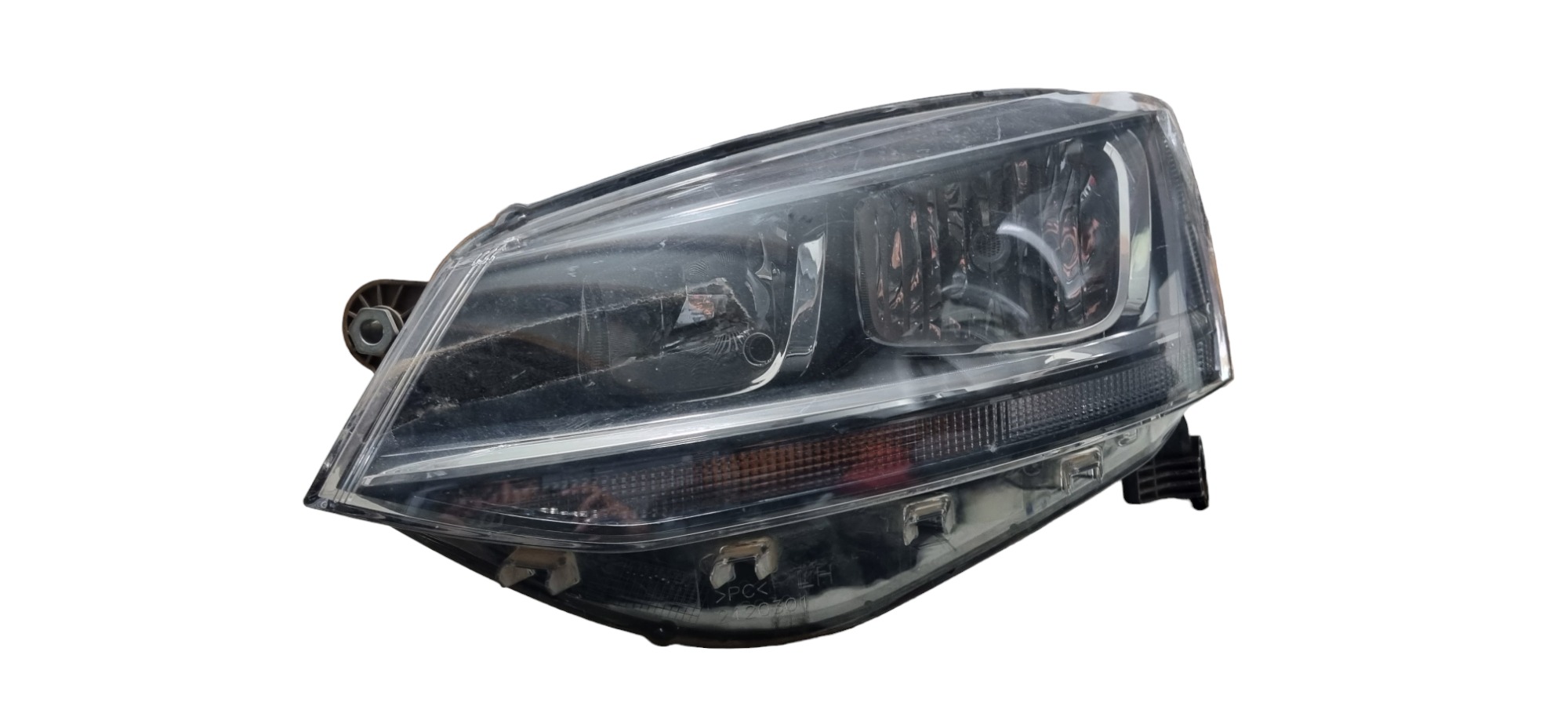 Farol Esquerdo Volkswagen Fox 2015 2016 2017 Recuperado Esquerdo/motorista
