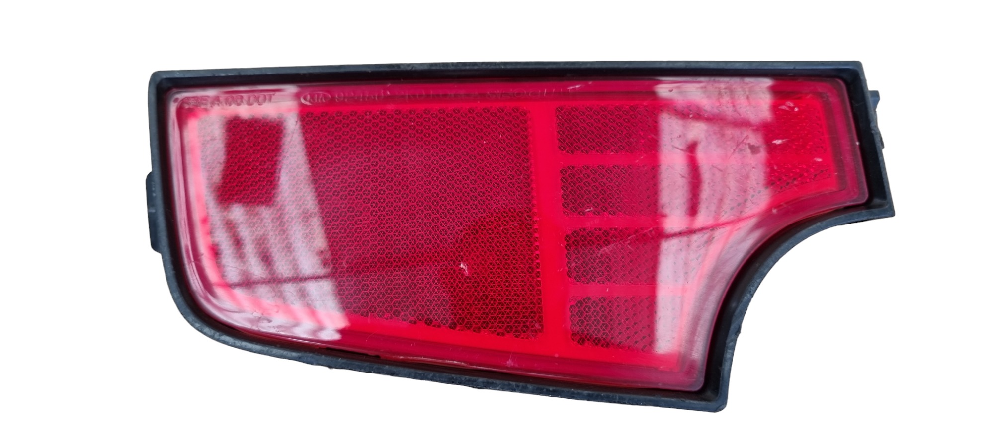 Defletor Esquerdo Traseiro Kia Soul  Vermelho