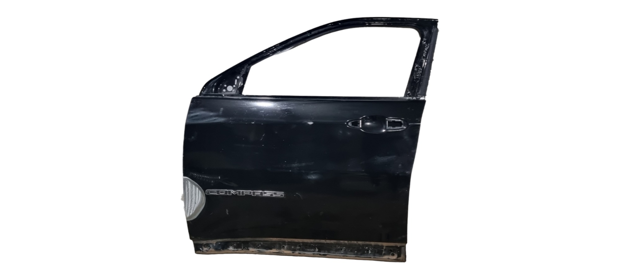 Porta Dianteira Esquerda Jeep Compass 2018 2019 2020 2021  Dianteira Esquerdo Preto