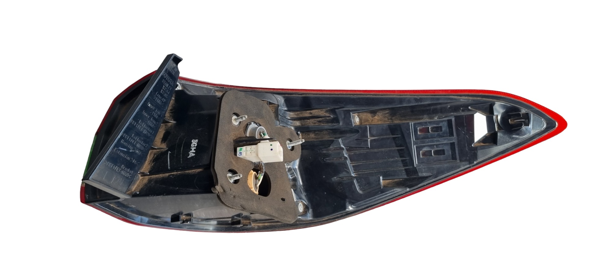 Lanterna Esquerda Toyota Yaris Sedan 2018 2020 Arranhada Esquerdo Vermelho 5