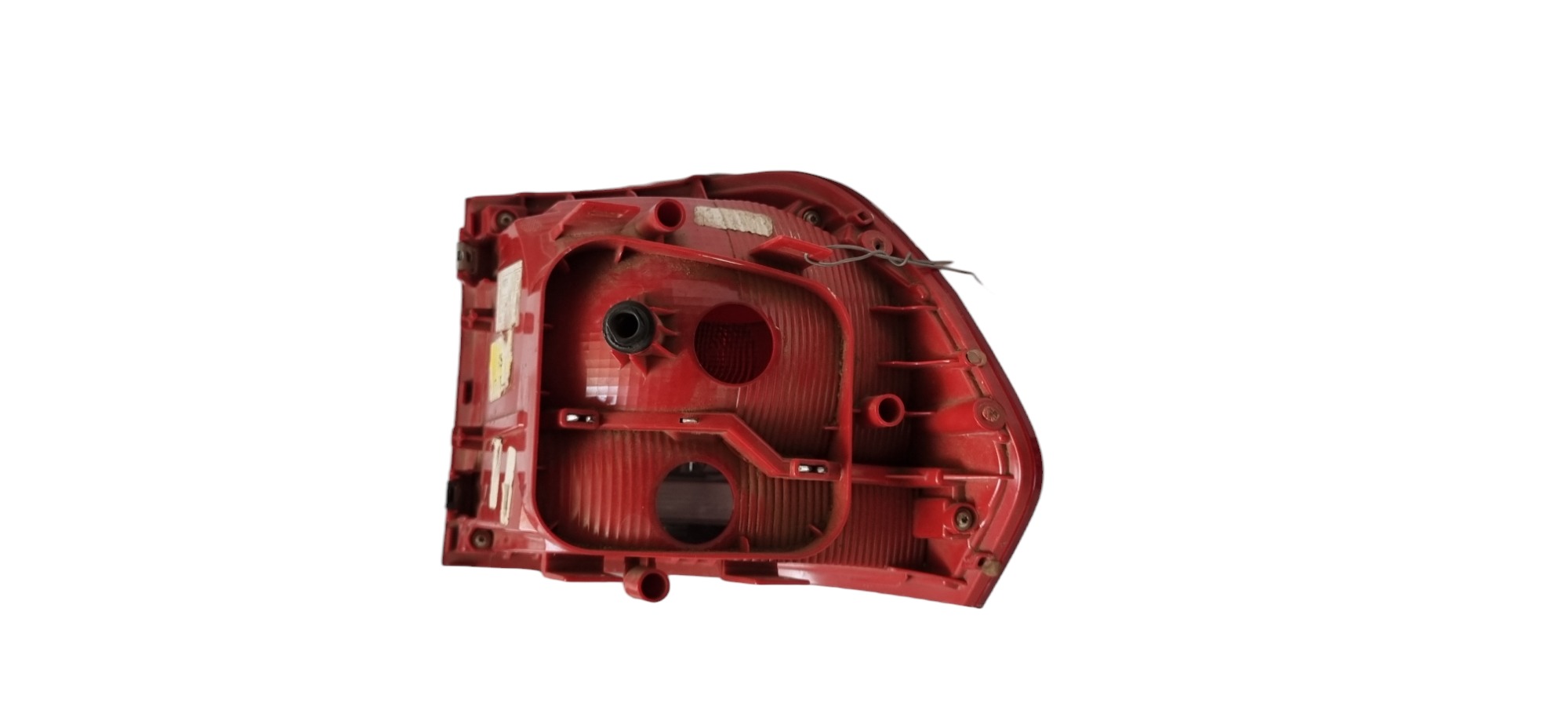 Lanterna Esquerda Volkswagen Fox 2015 2018 Lente Arranhada Esquerdo Vermelho 4