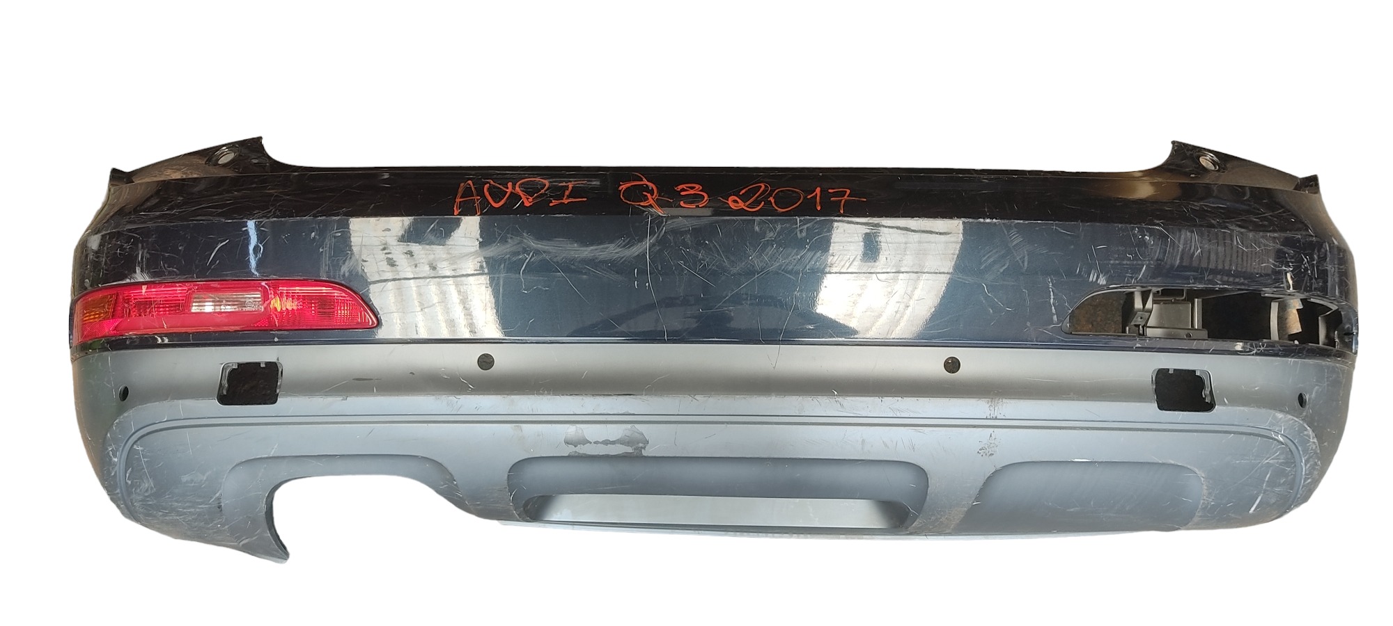 Parachoque Traseiro Audi Q3 2012 2013 2014 Recuperado