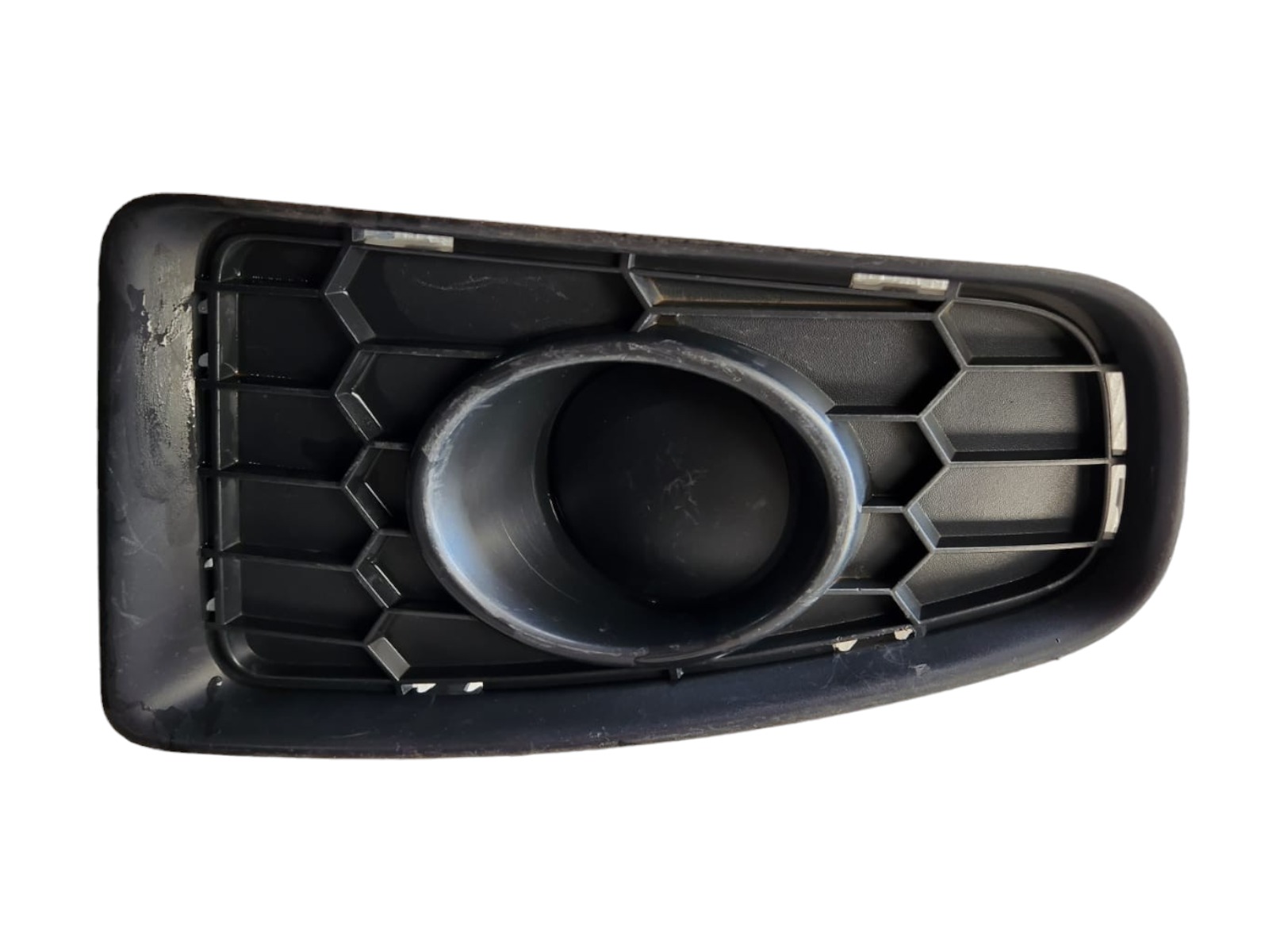 Moldura Da Milha Esquerda Sem Furo Renault Sandero 2010 2012 Preto Esquerdo