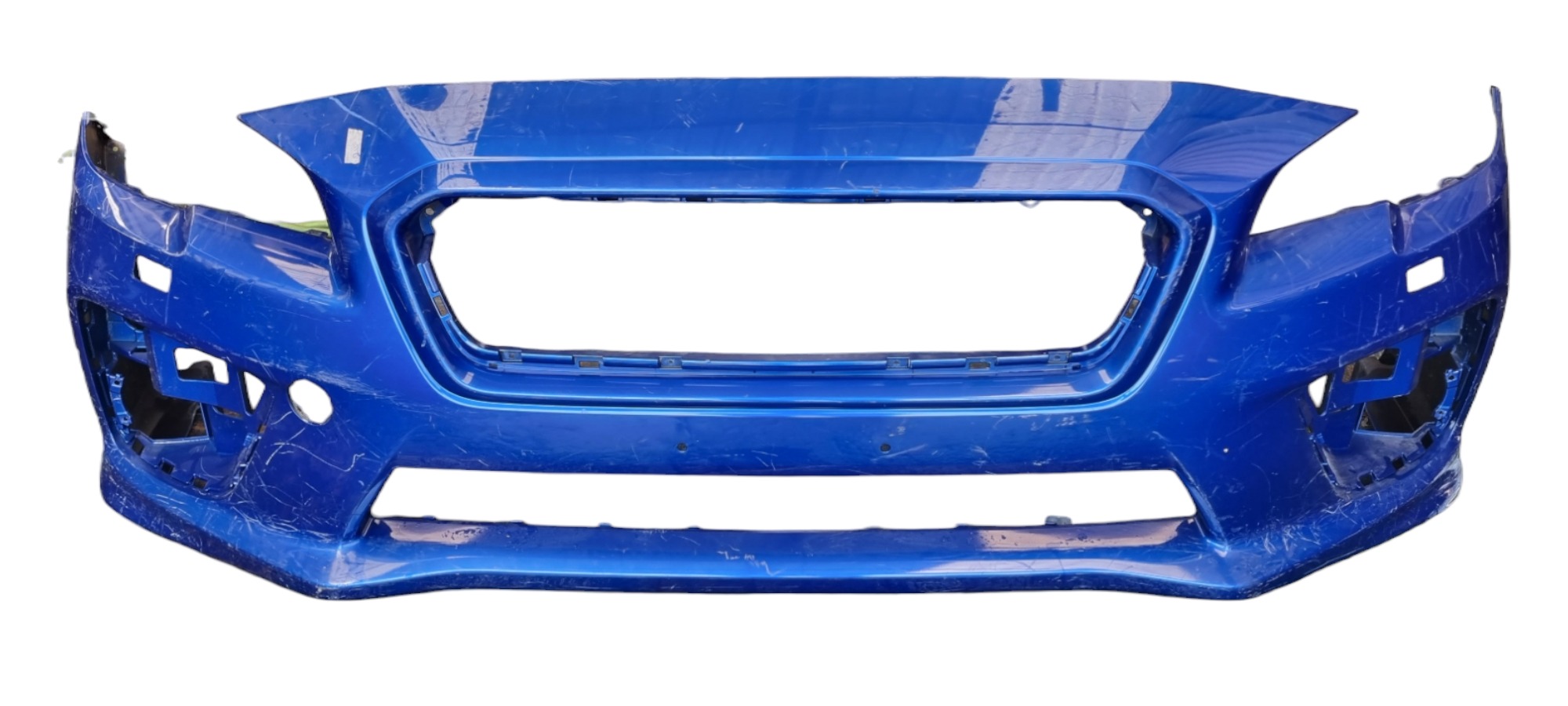 Parachoque Dianteiro Subaru Wrx Sti 2015 2017 Recuperado Azul