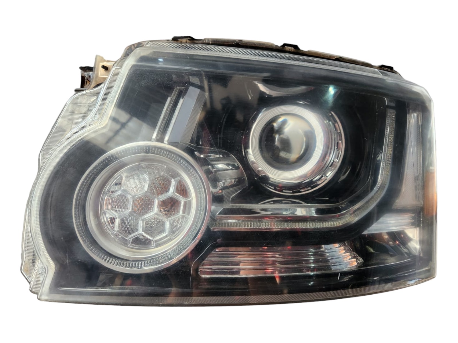Farol Esquerdo Land Rover Discovery 4 2014 C/detalhe Esquerdo/motorista