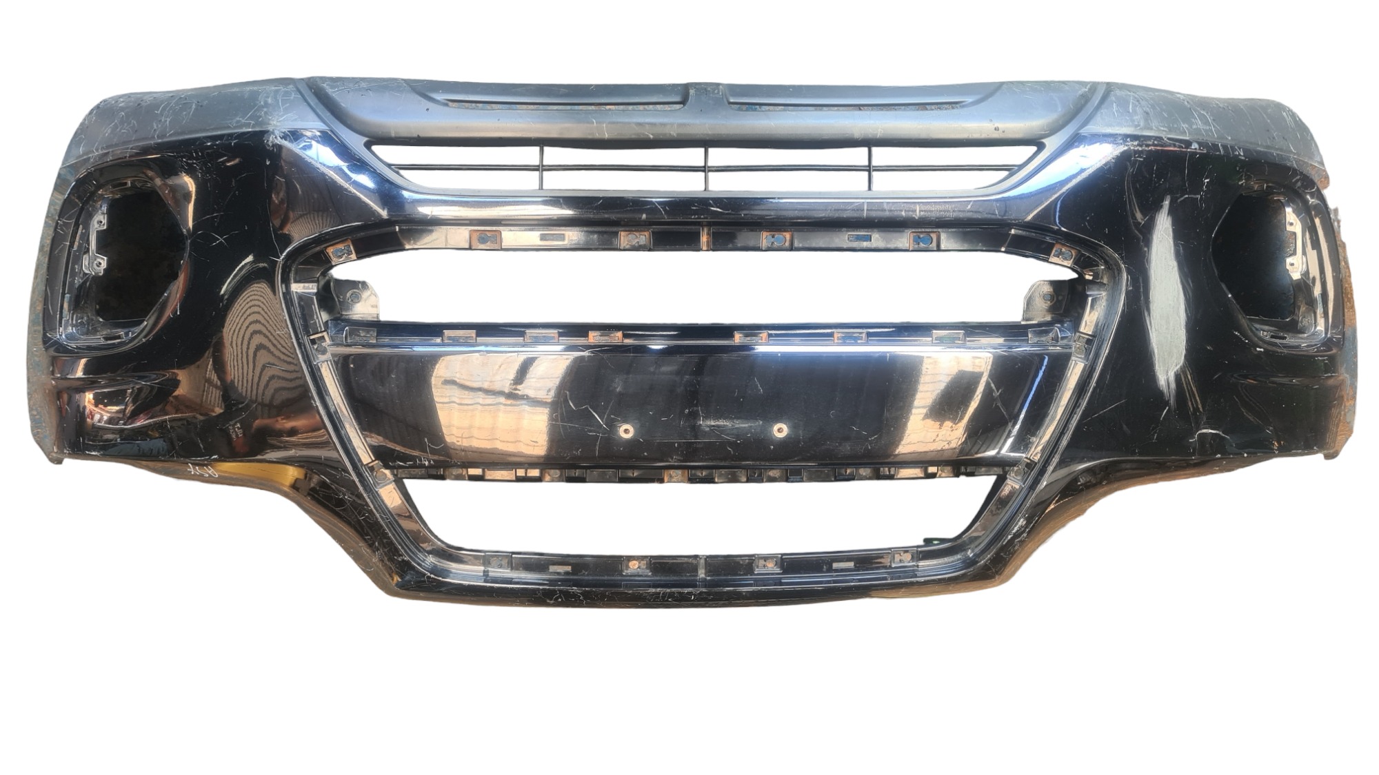 Parachoque Dianteiro Mitsubishi Asx 2013 2016 Recuperado Cinza