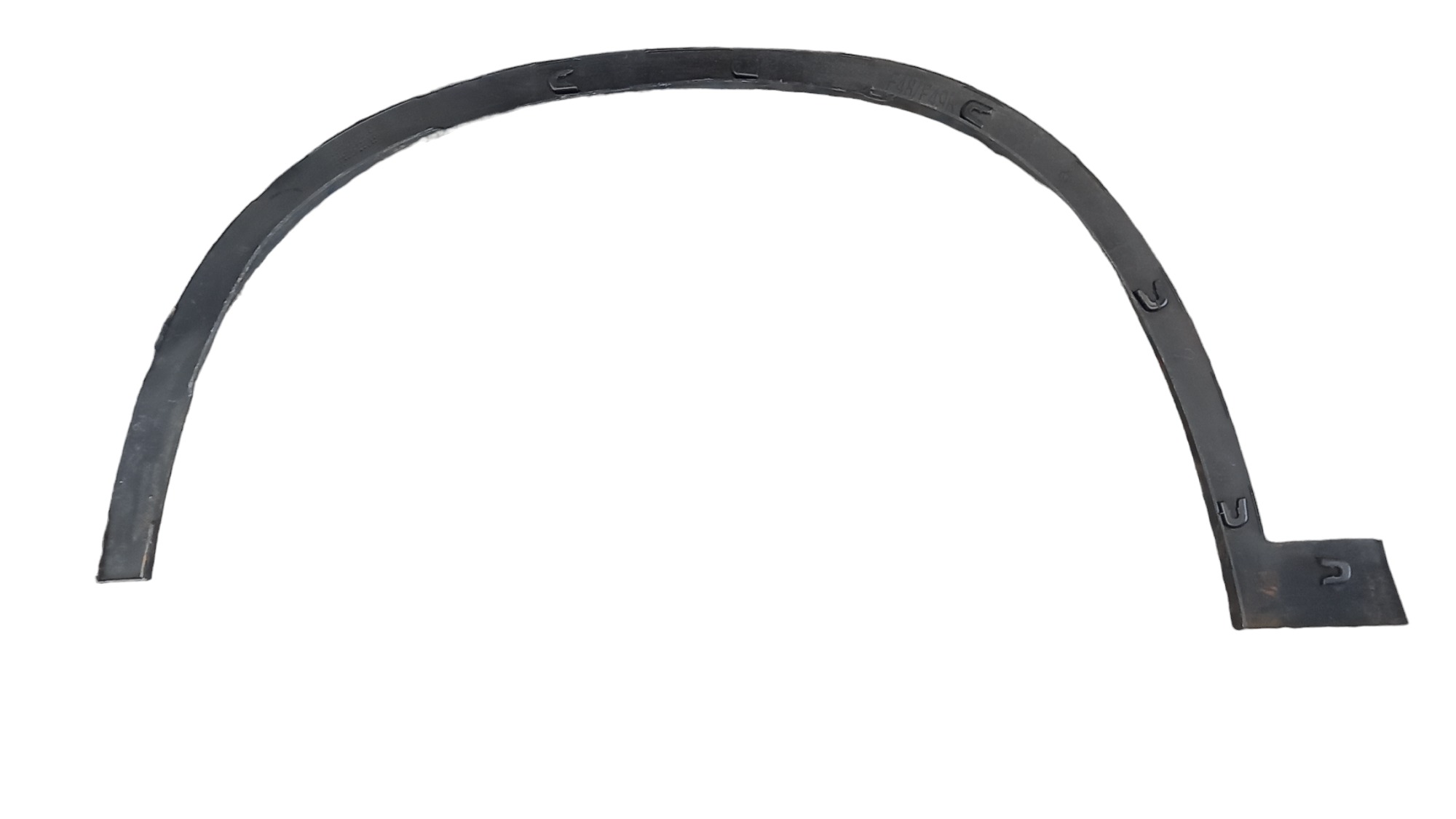 Alargado Aplique Paralama Direito Bmw X1 Preto Preto