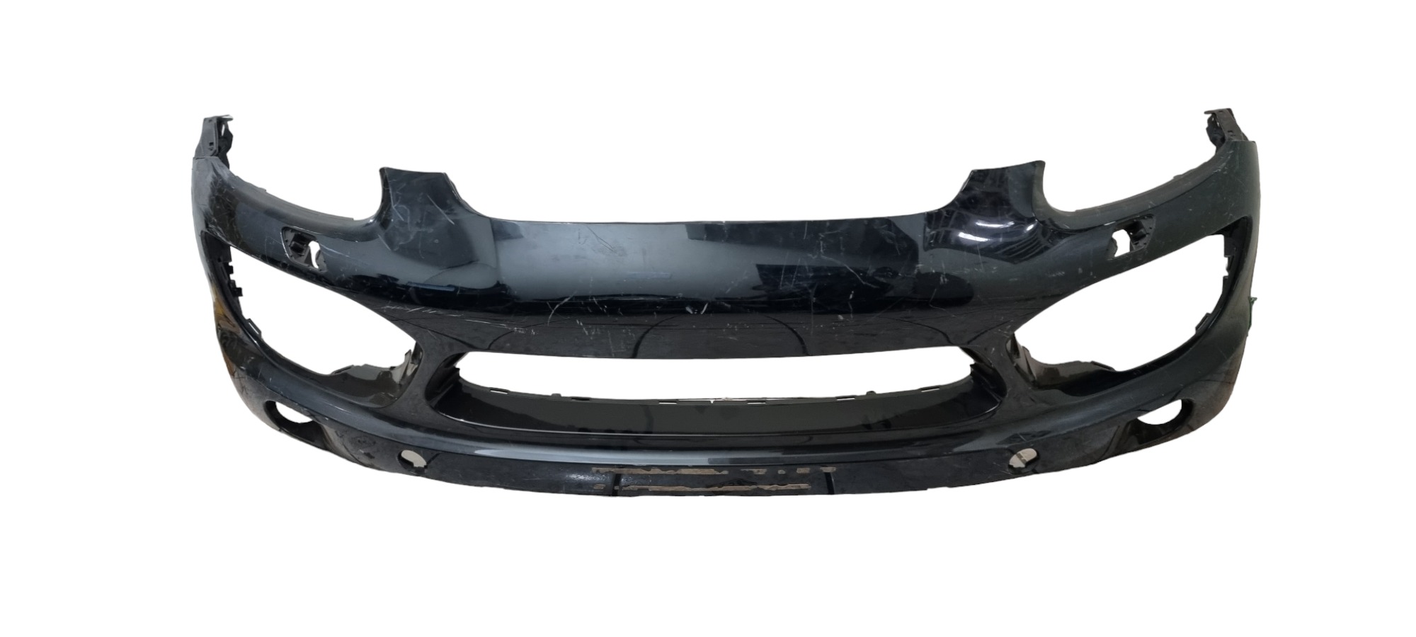 Parachoque Dianteiro Porsche Cayenne 2011 2014 Recuperado Preto
