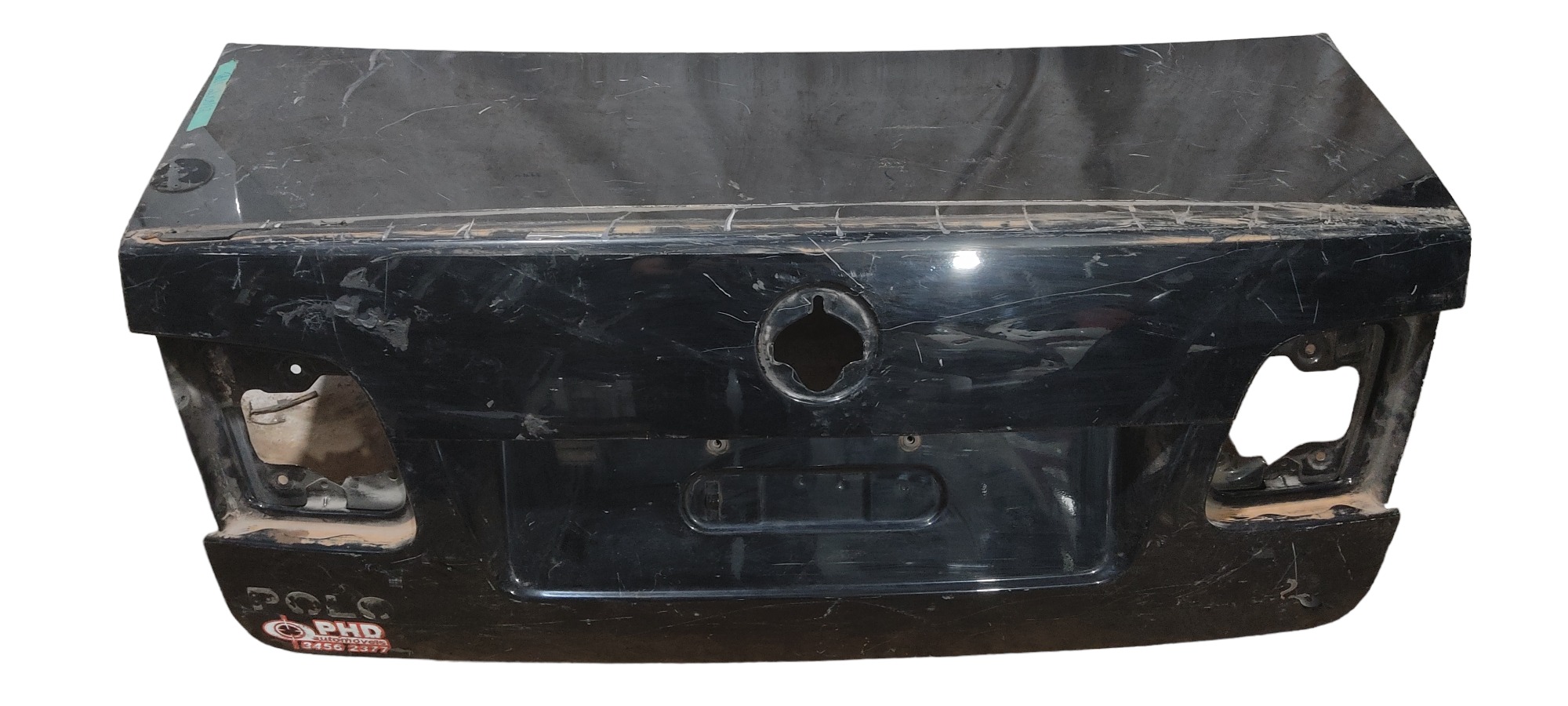 Tampa Traseira Volkswagen Polo 2008 2009 2010 2011 2012  Preto