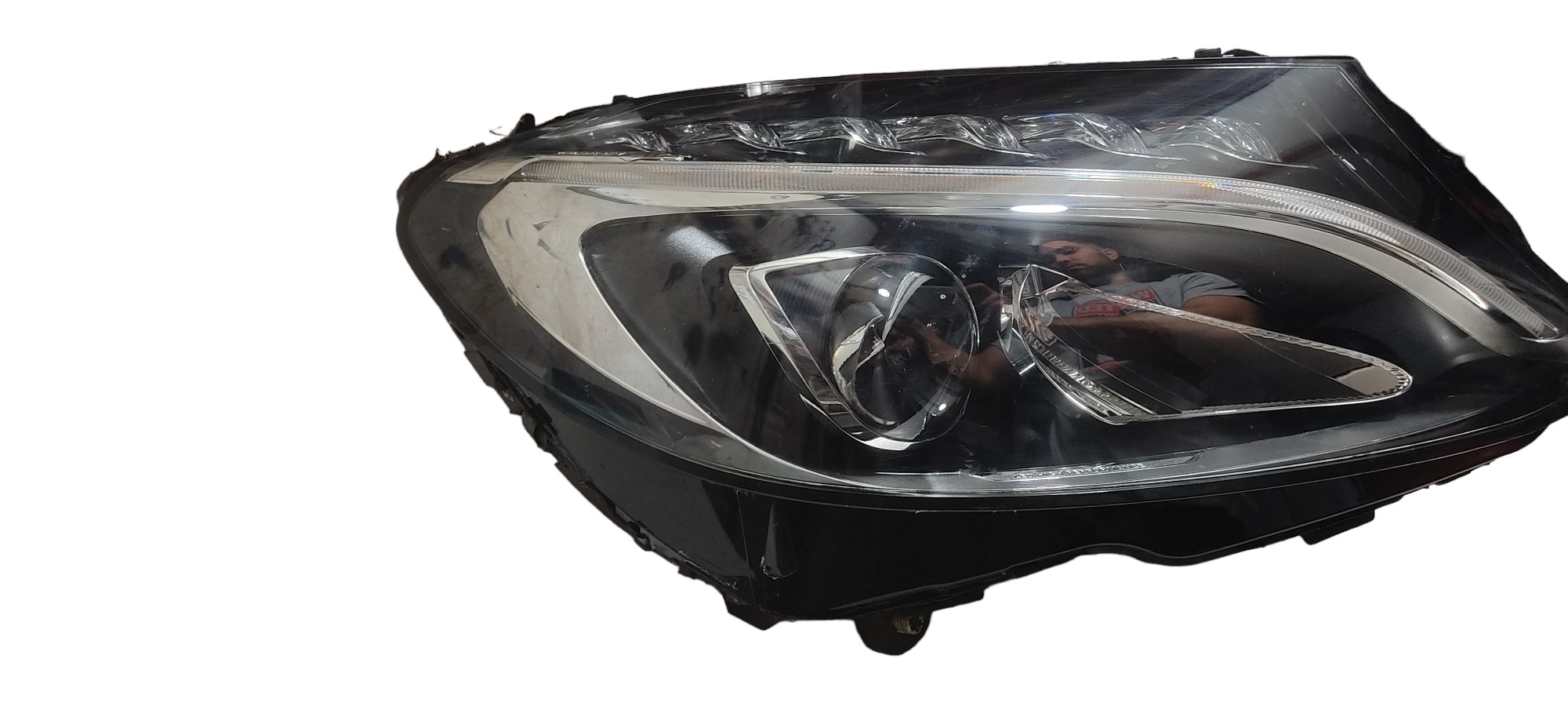 Farol Direito Mercedes C180 C200 2015 2016 2017