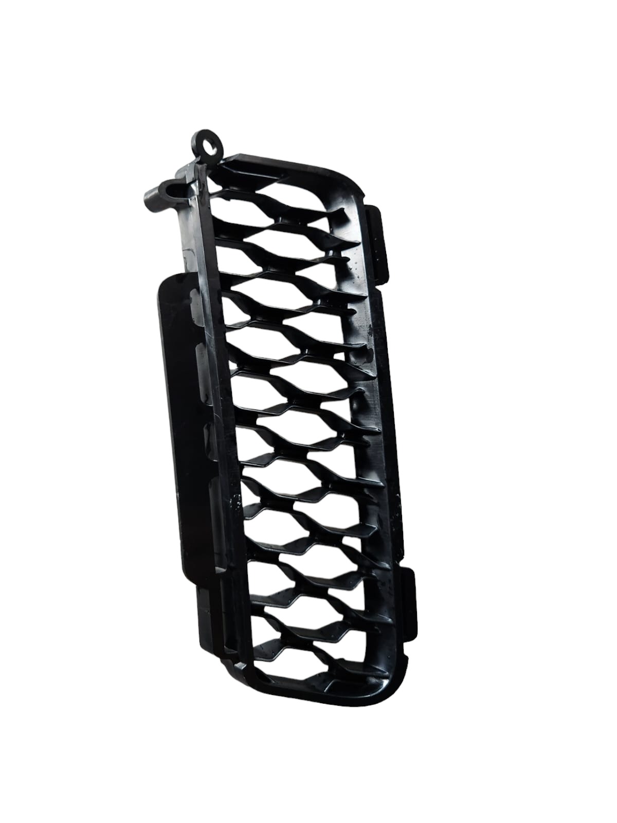 Grade Milha Direita Lateral Jaguar Preto Fosco 3