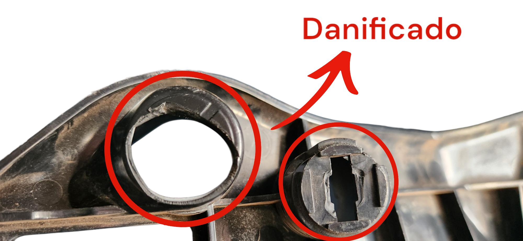 Guia Esquerdo Parachoque Dianteiro Toyota Rav4 2013 2015 5