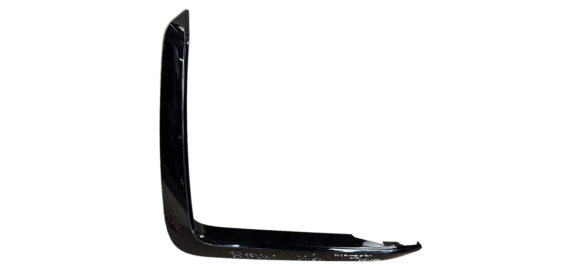 Moldura Acabamento Milha  Esquerda Bmw X6  Preto Esquerdo 2