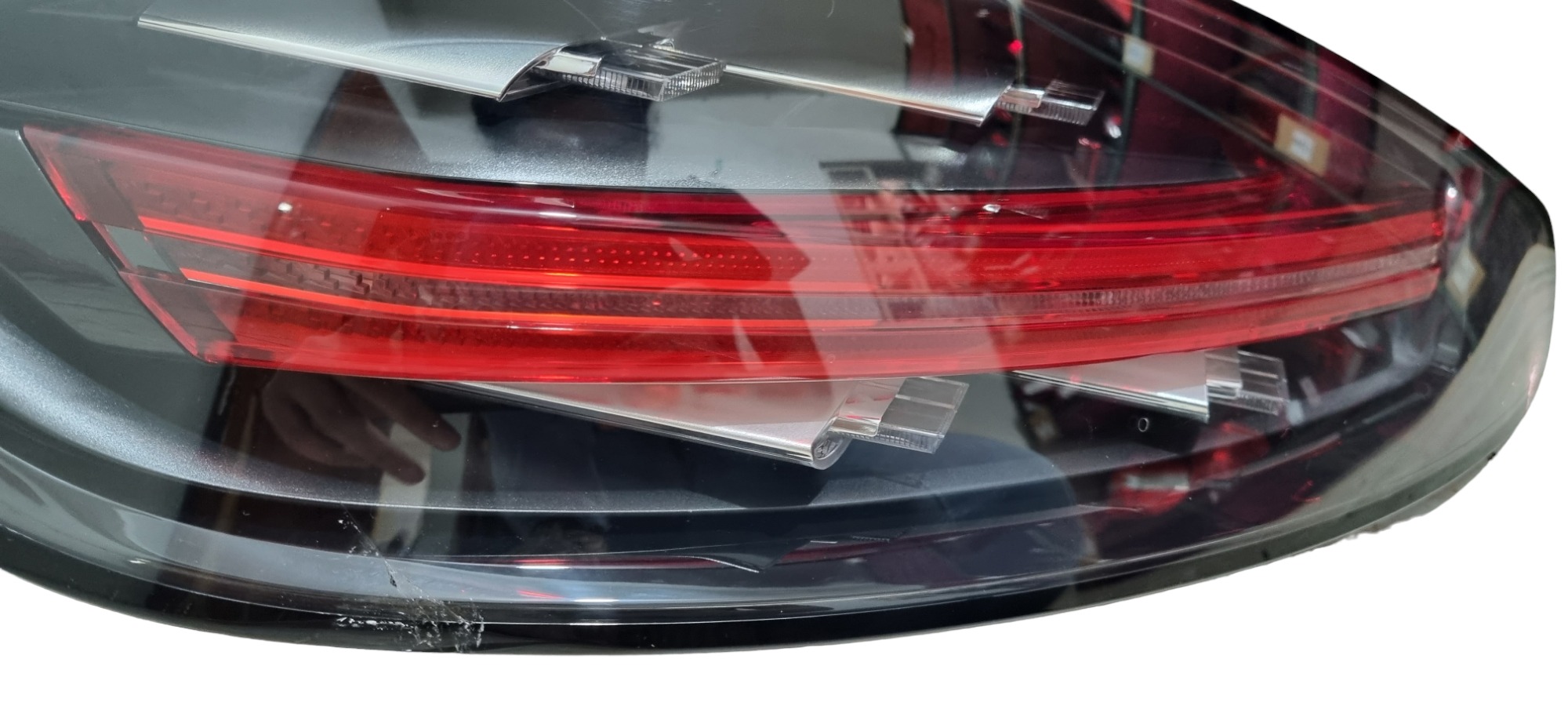 Lanterna Esquerda Porsche 718 Boxster Cayman 2017 Recuperado Esquerdo Vermelha 7