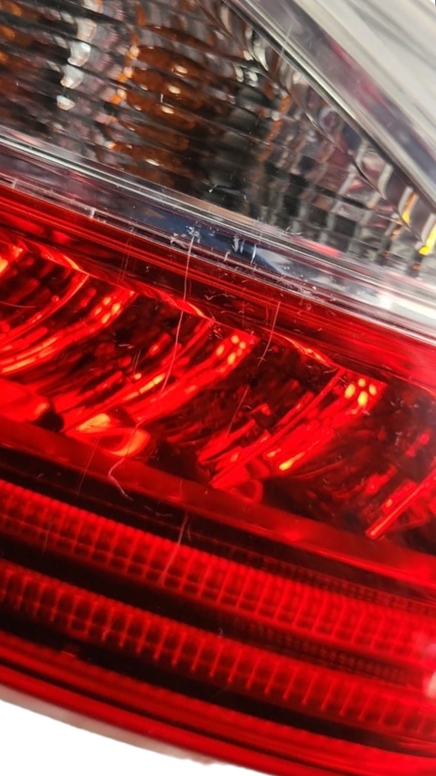 Lanterna Direita Honda City 2019 Led lente Arranhada Direito Vermelho 8
