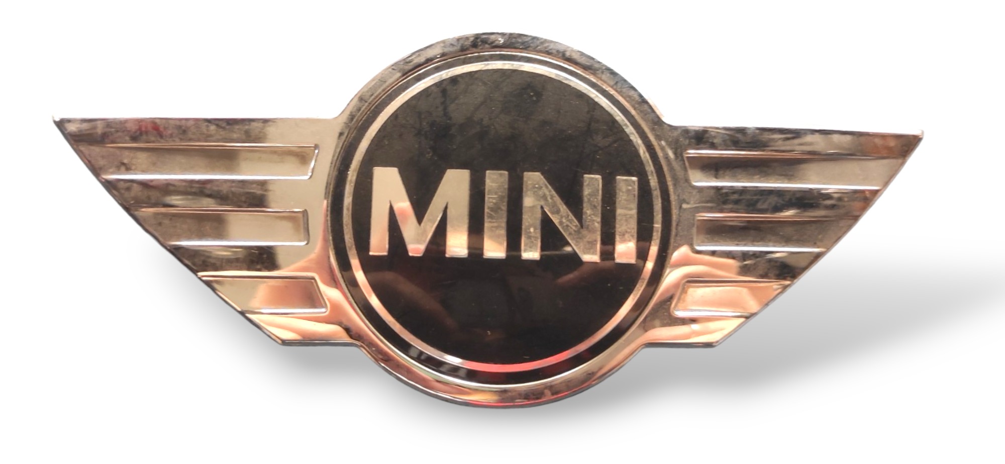 Emblema Dianteiro Traseiro Mini Cooper  Prata