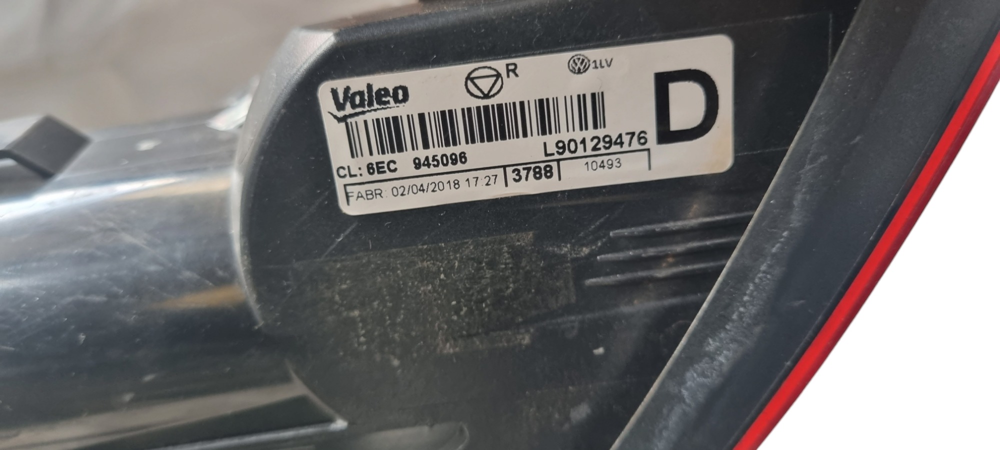 Lanterna Direita Volkswagen Virtus 2018 2020  Recuperado 6