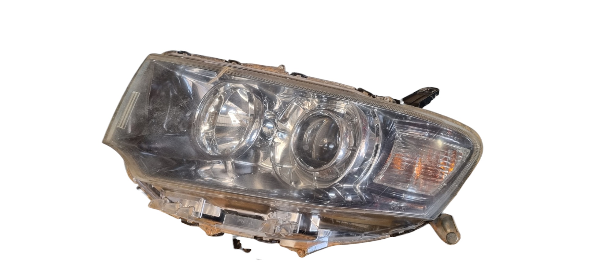 Farol Esquerdo Mitsubishi Pajero Dakar 2010 Lente Recuperado