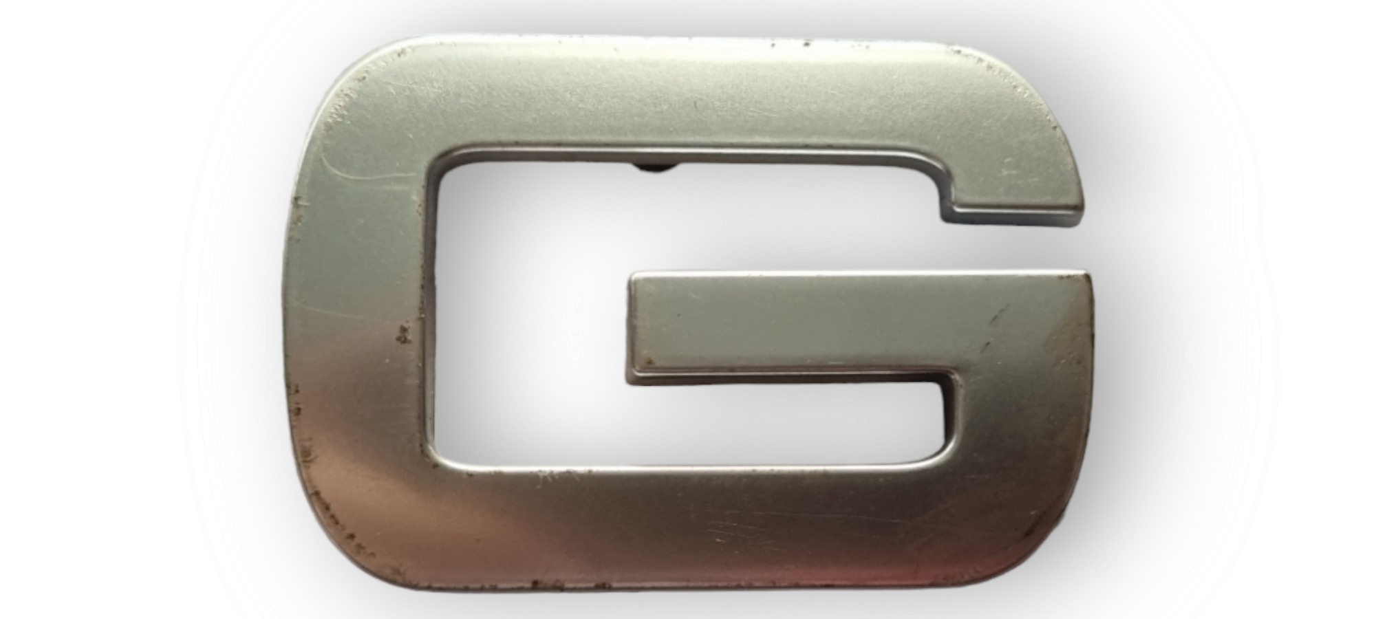 Emblema Range Rover Sport Letra G Prata