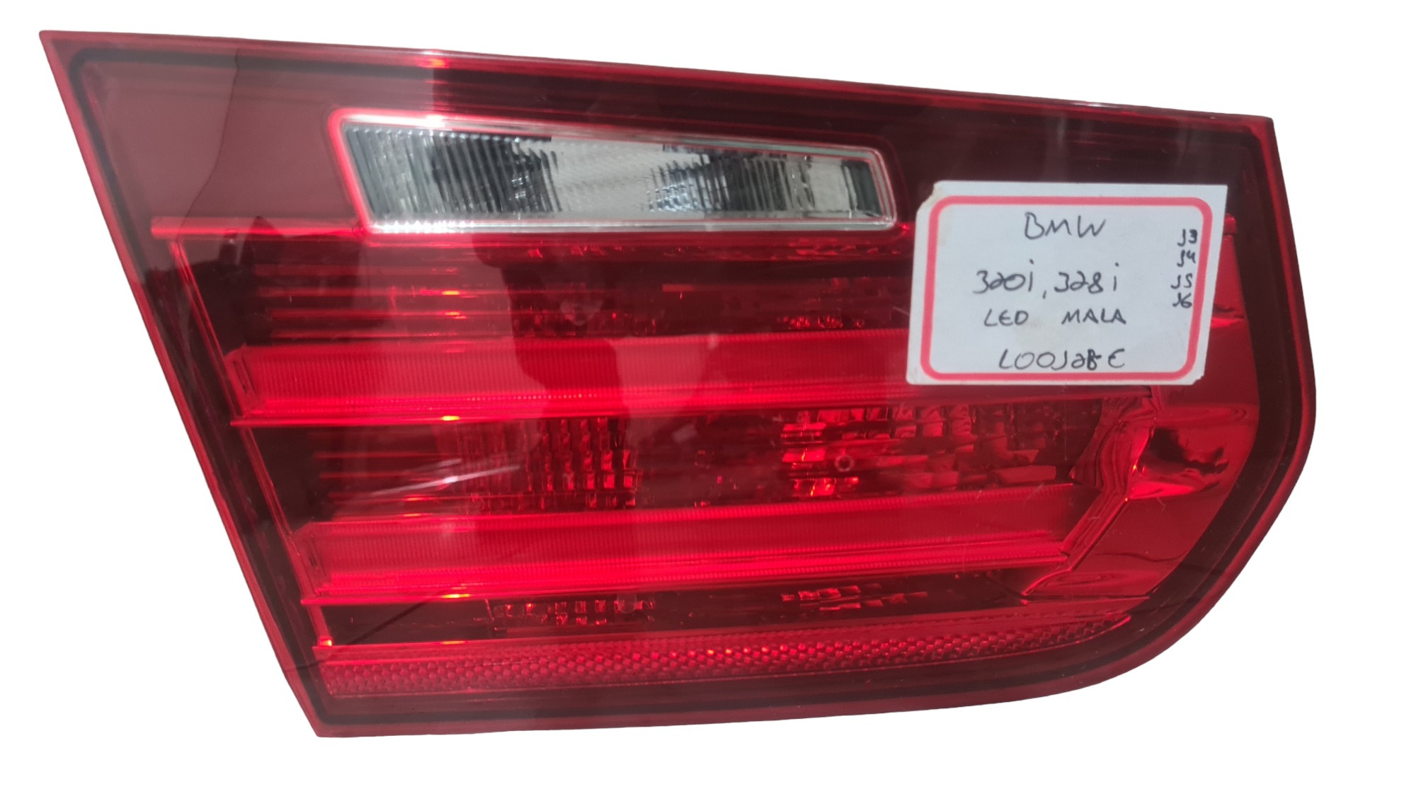 Lanterna Bmw 320i Mala Esquerda  2014 2016 Orelha Quebrada Esquerdo Vermelho 1
