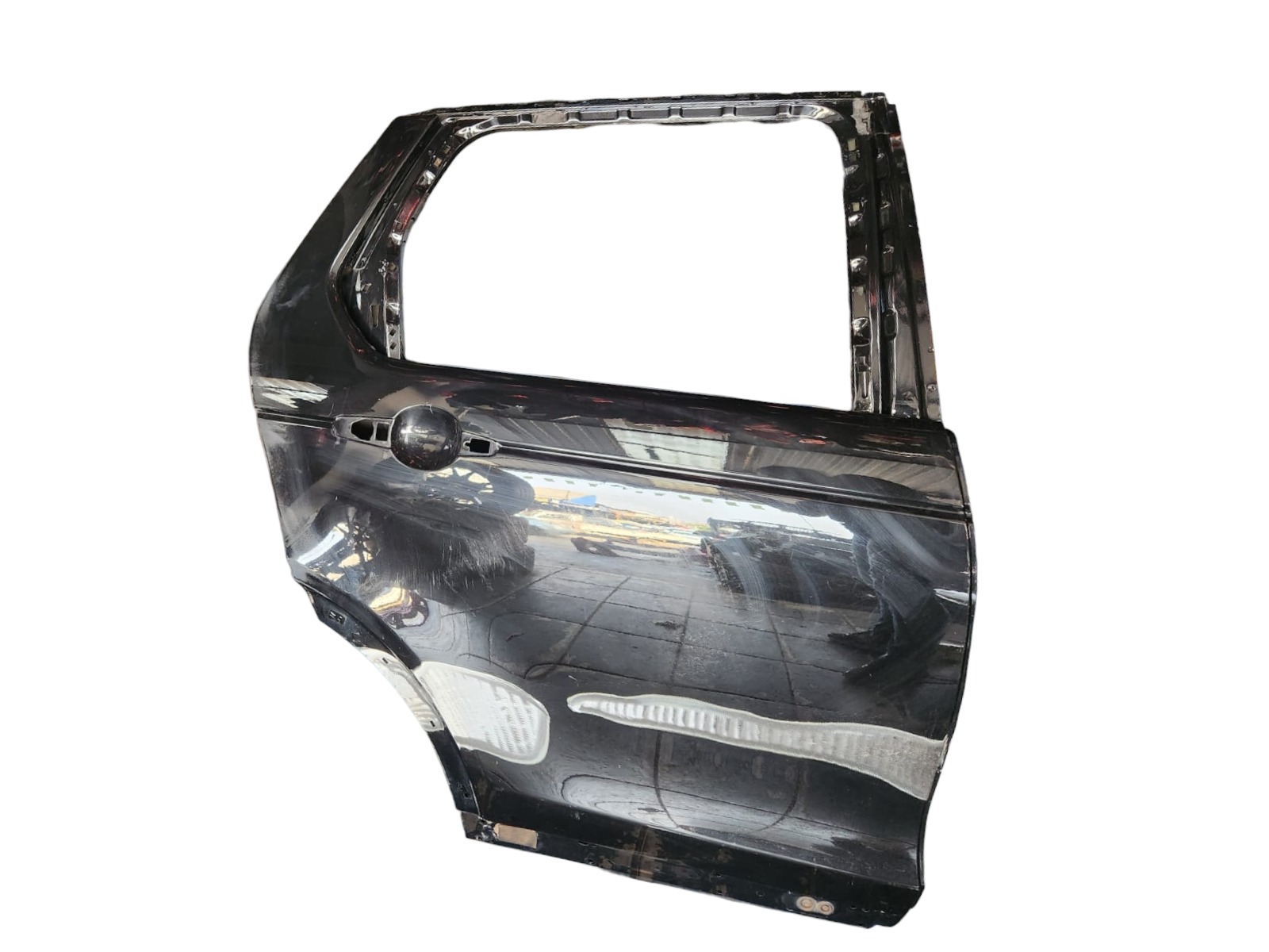 Porta Traseira Direita Land Rover Discovery 2018 Recuperada Traseira Direito Preto