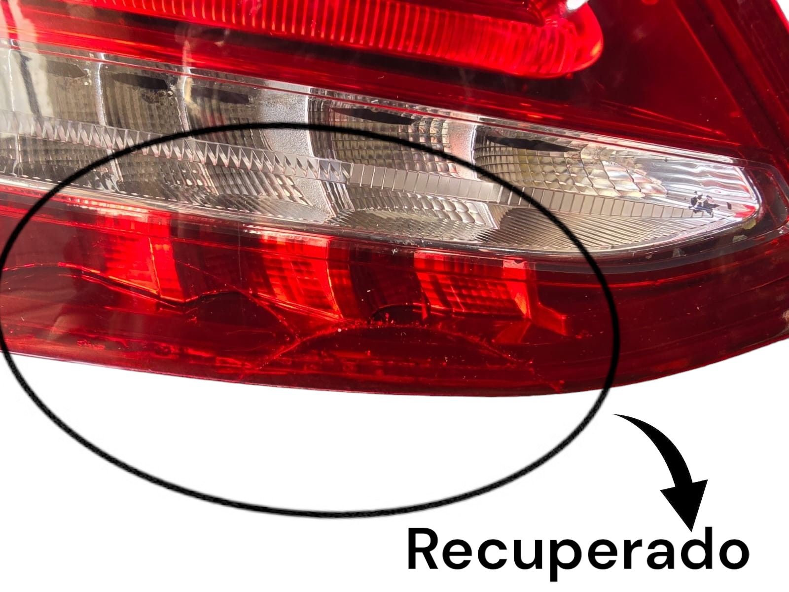 Lanterna Esquerda Mercedes C180 C200 2015 2016 3