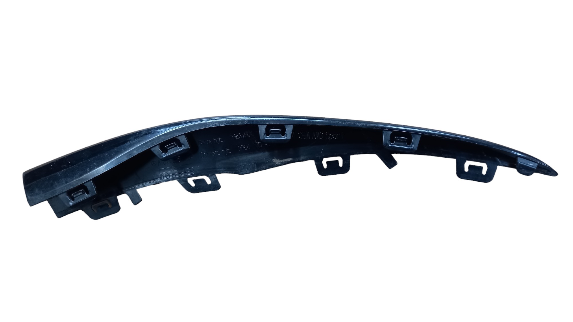 Moldura Inferior Direito Parachoque Dianteiro Mercedes C250 Preto