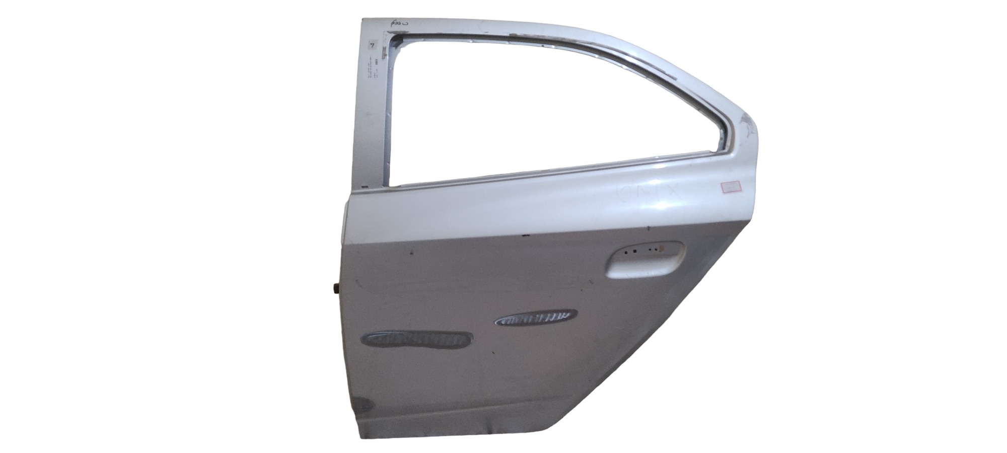 Porta Traseira Esquerda Chevrolet Onix Sedan 2018 Traseira Esquerdo Cinza