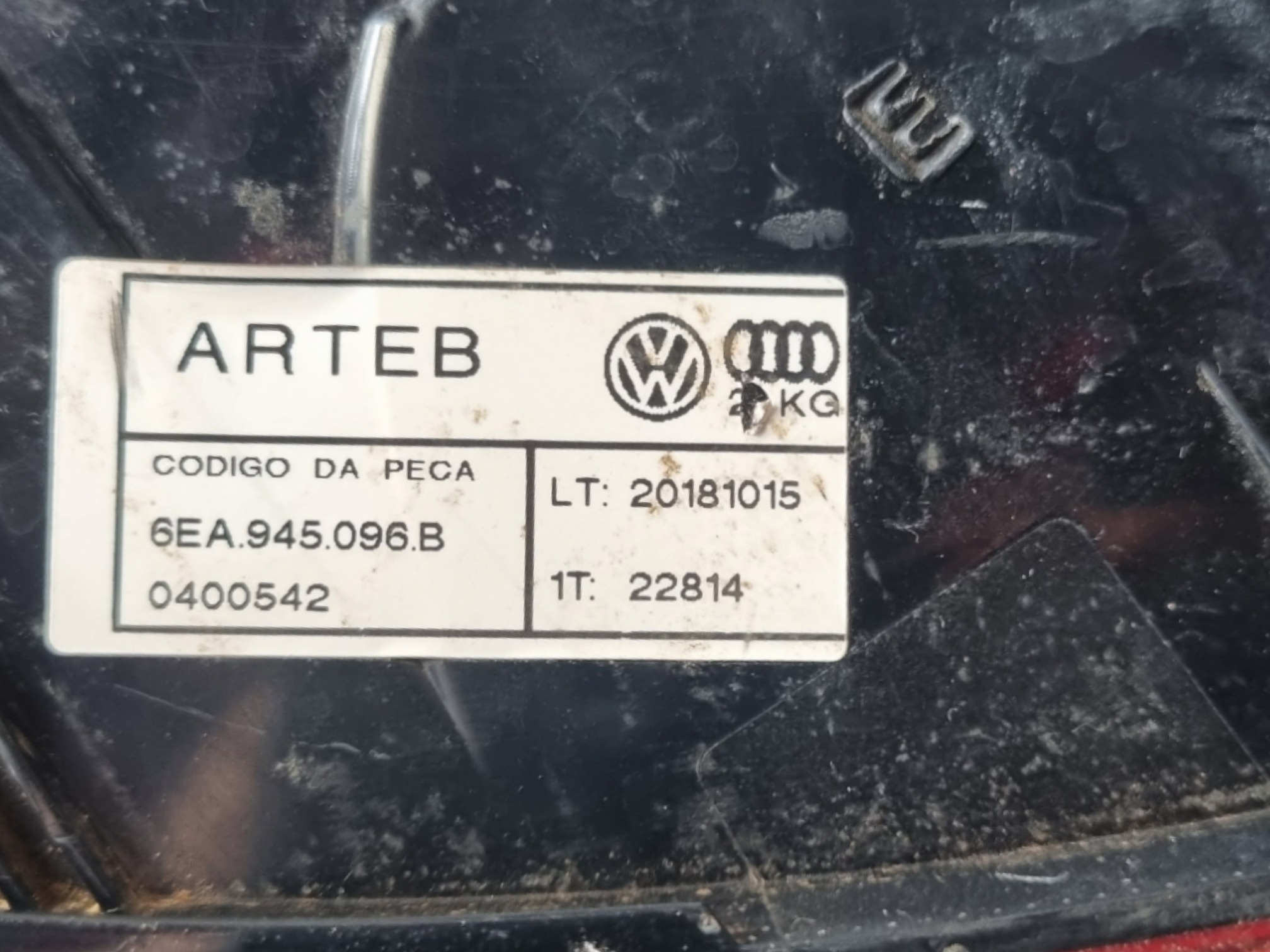 Lanterna Direita Volkswagen Polo 2018 2021 Recuperado 7