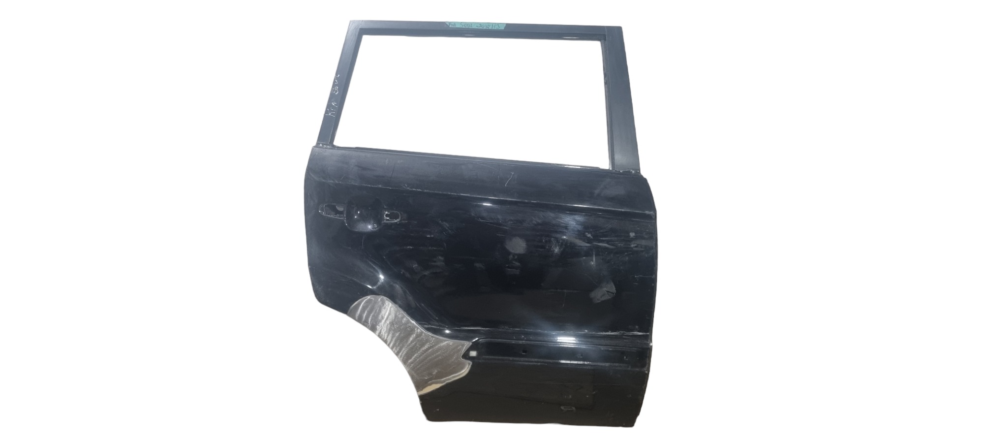 Porta Traseira Direita Kia Soul 2010 2011 2012 2013 2014  Traseira Direito Preto