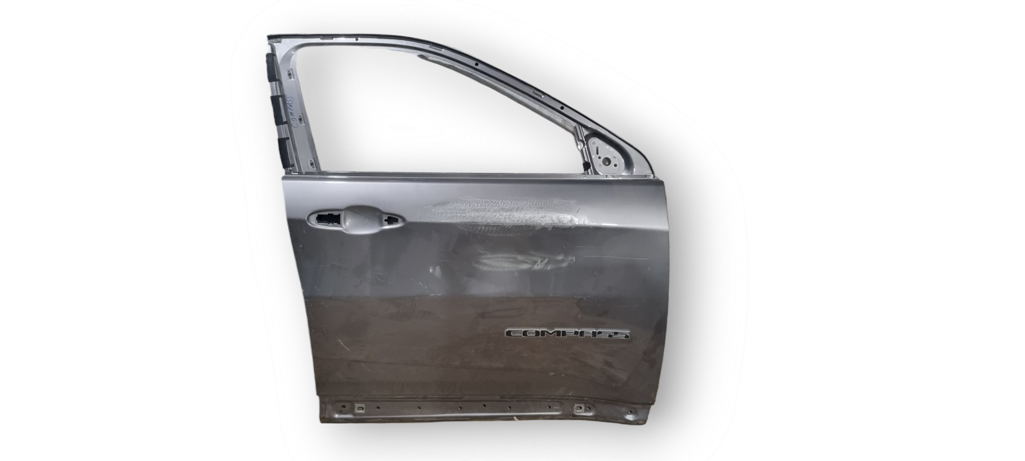 Porta Dianteira Direita Jeep Compass 2017 2018 2019 2020 Dianteira Direito Cinza