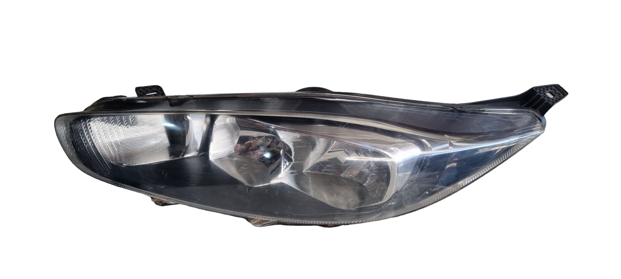 Farol Esquerdo Ford Fiesta Fume 2013 falta Orelha Esquerdo