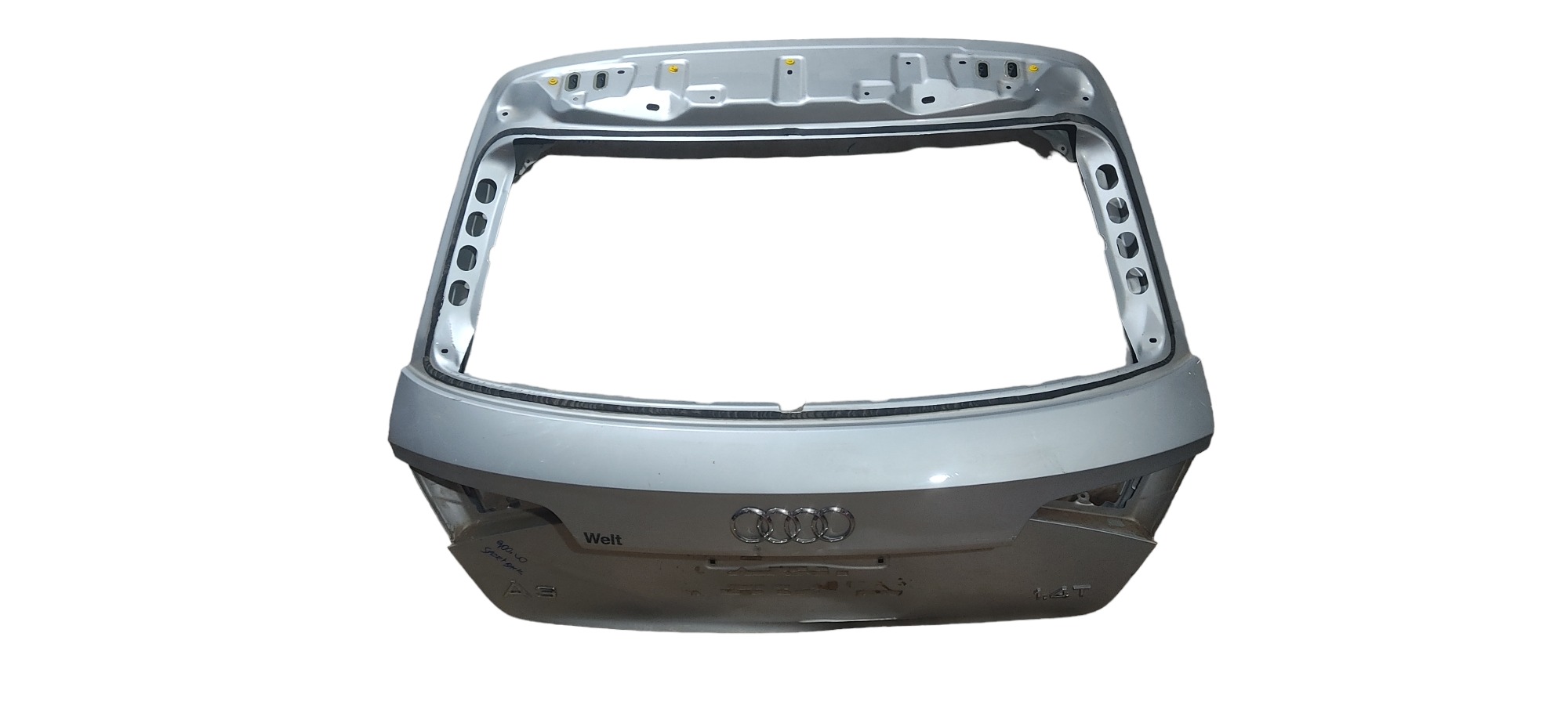 Tampa Traseira Audi A3 Sportback 2014 2015 2016 2017 2018 Prata