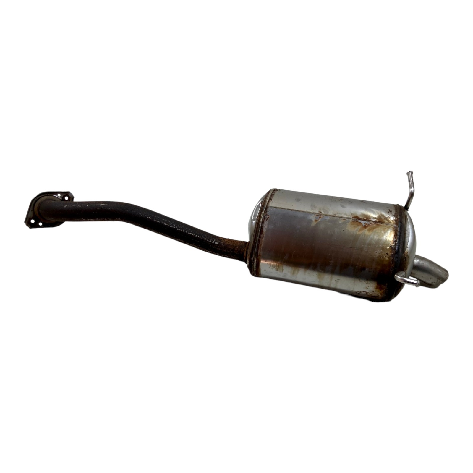 Silencioso Ponteira Traseira Escape Honda New Fit Original 9