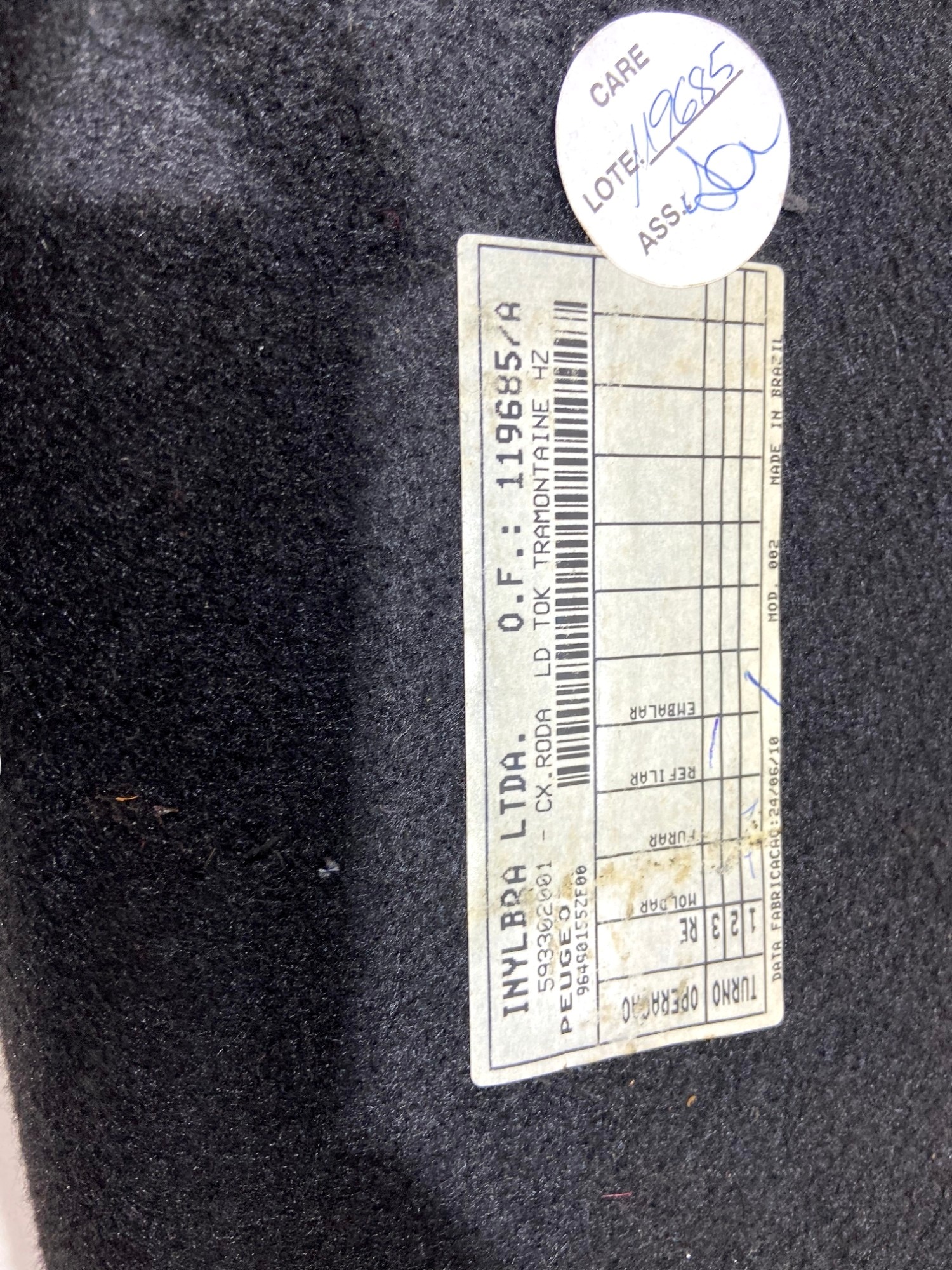 Forro Lateral Porta-malas Direito Citroen C3 2003 A 2012 8