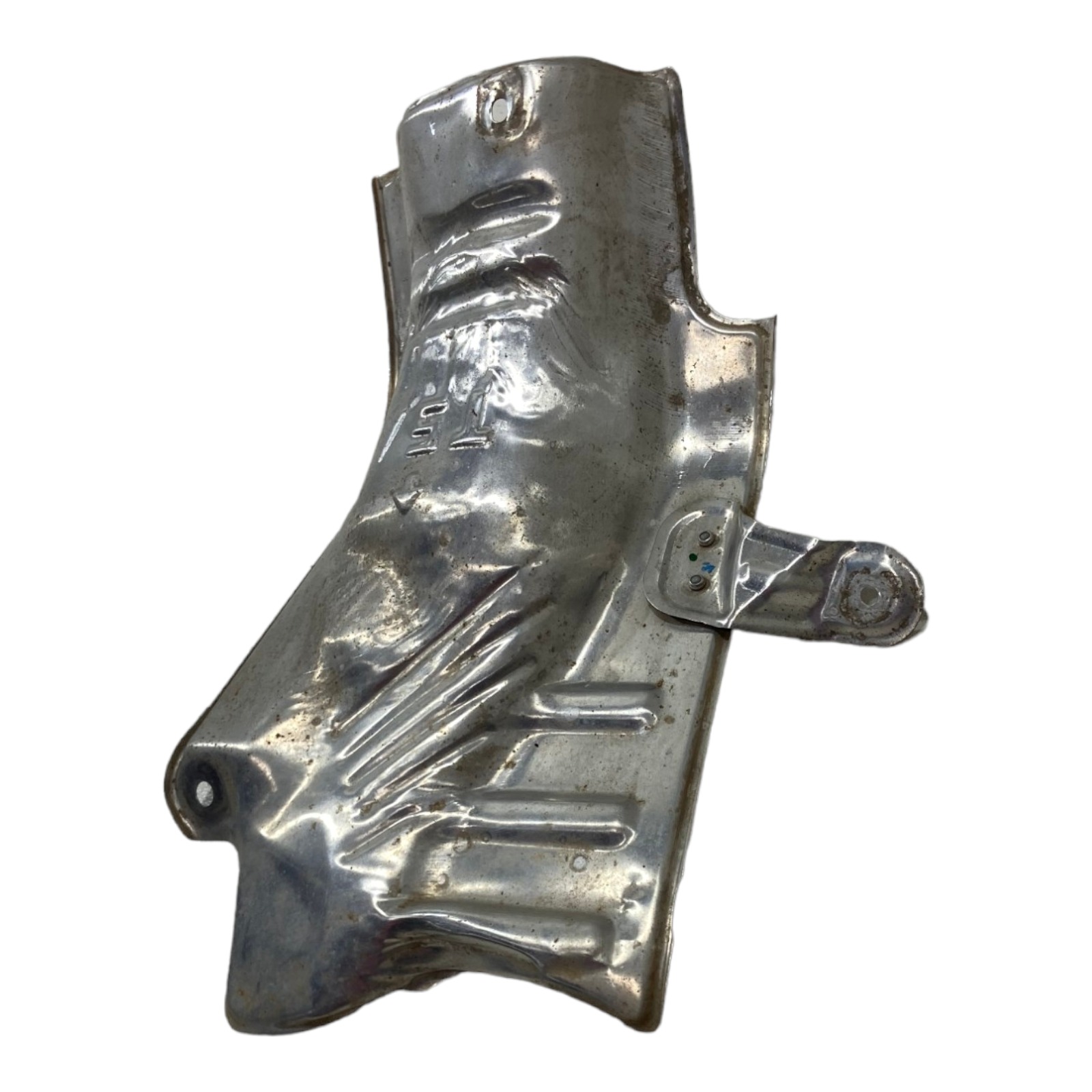 Chapa Lata Defletor Calor Escapamento Honda New Fit Original 3
