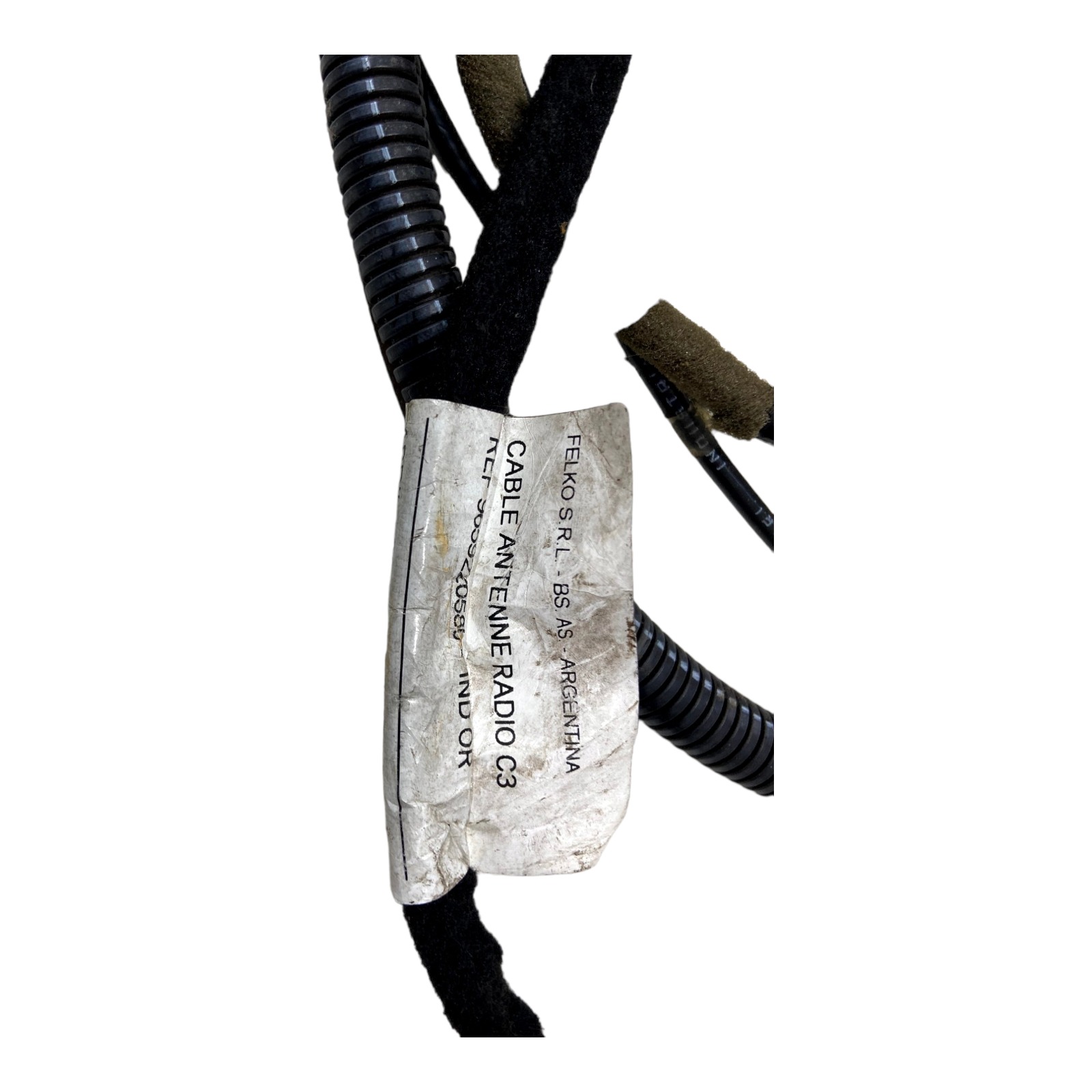 Cabo Chicote Antena Radio Externa Citroen C3 Original 2