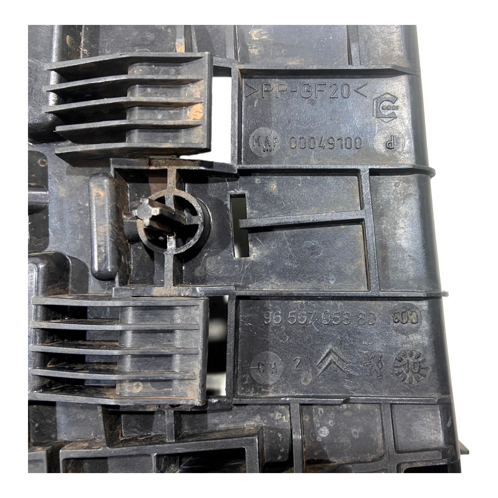 Suporte Base Caixa Bateria Citroen C3 Original 2003 2012 6