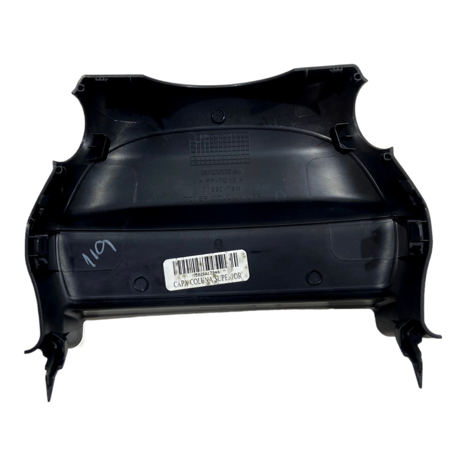 Moldura Acabamento Capa Superior Coluna Direção Honda Fit 5