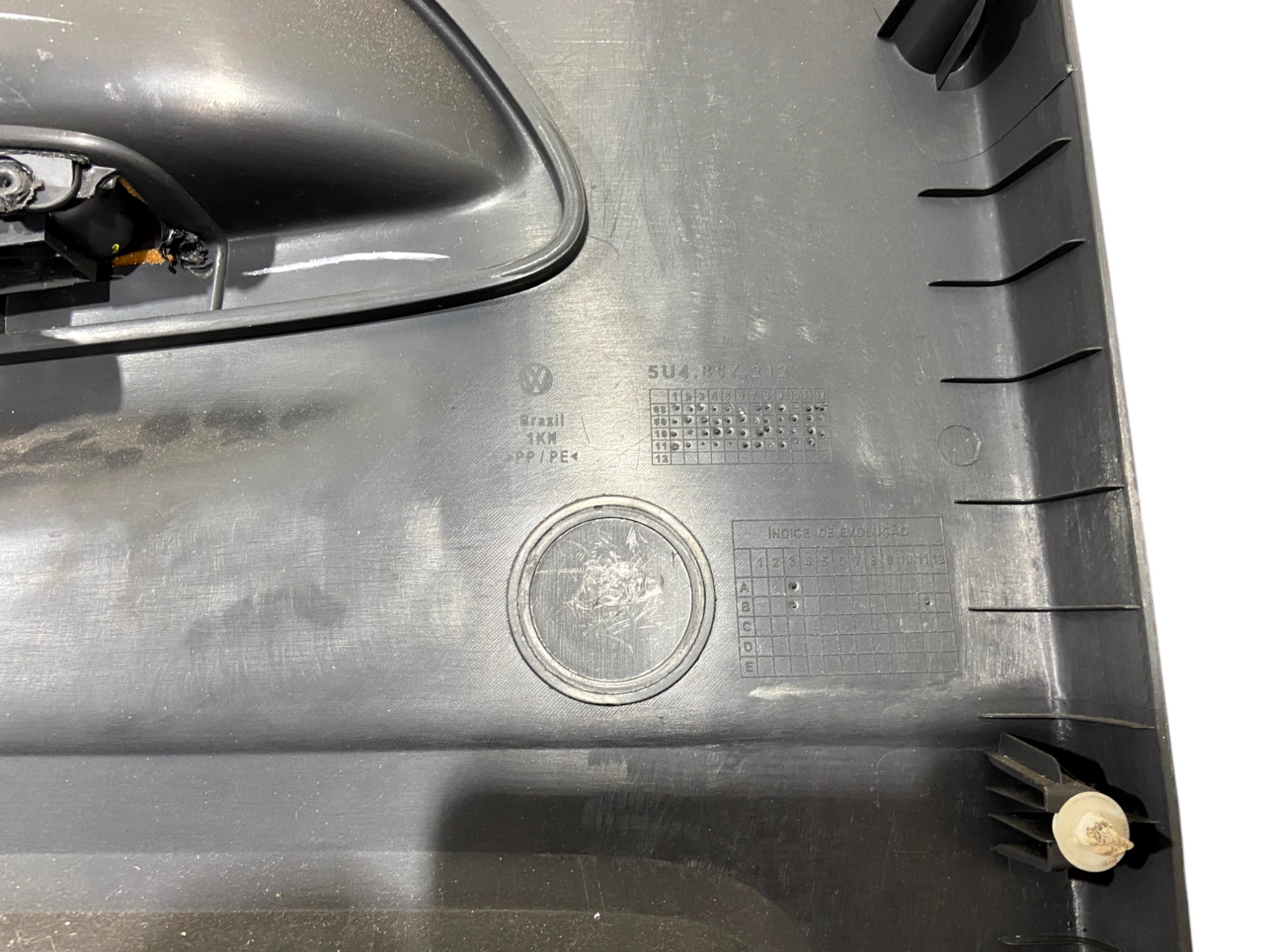 Forro De Porta Traseiro Direito Vw Gol Voyage G5 *detalhe* 4