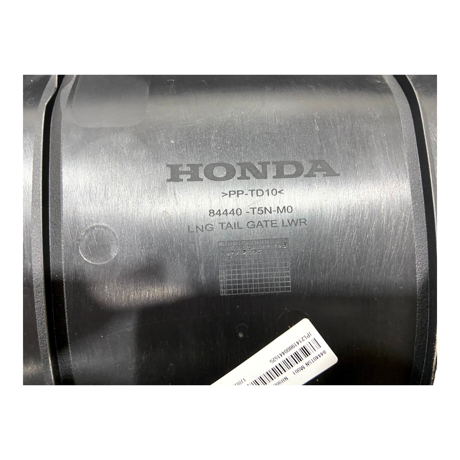 Forro Moldura Acabamento Tampa Traseira Honda Fit Original 10