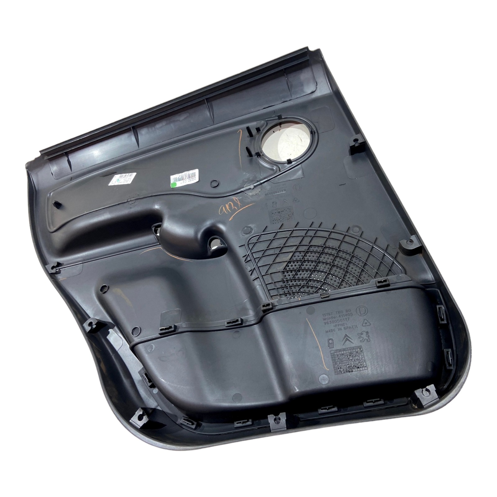 Forro De Porta Traseiro Direito Citroen C3 2003 A 2012 6