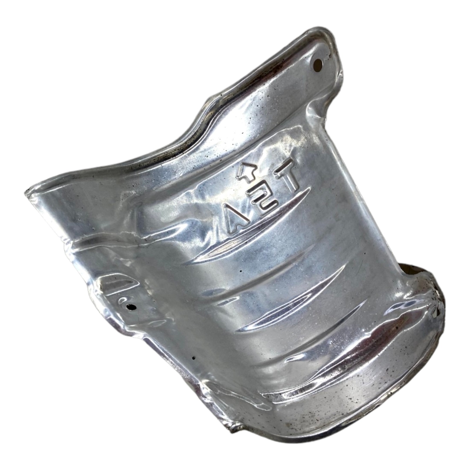 Chapa Lata Defletor Calor Silencioso Honda New Fit Original 8