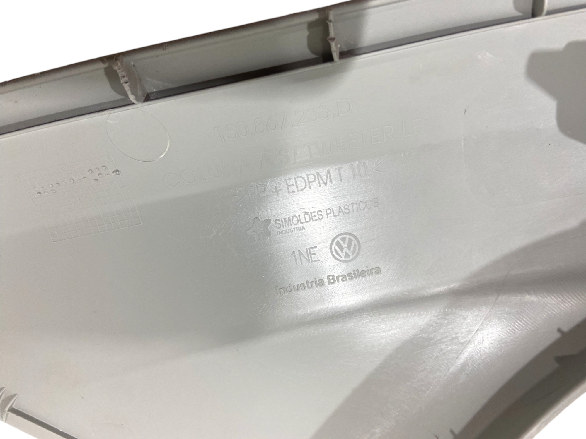 Acabamento Moldura Da Coluna Dianteira Esquerda Vw Up  14/20 5